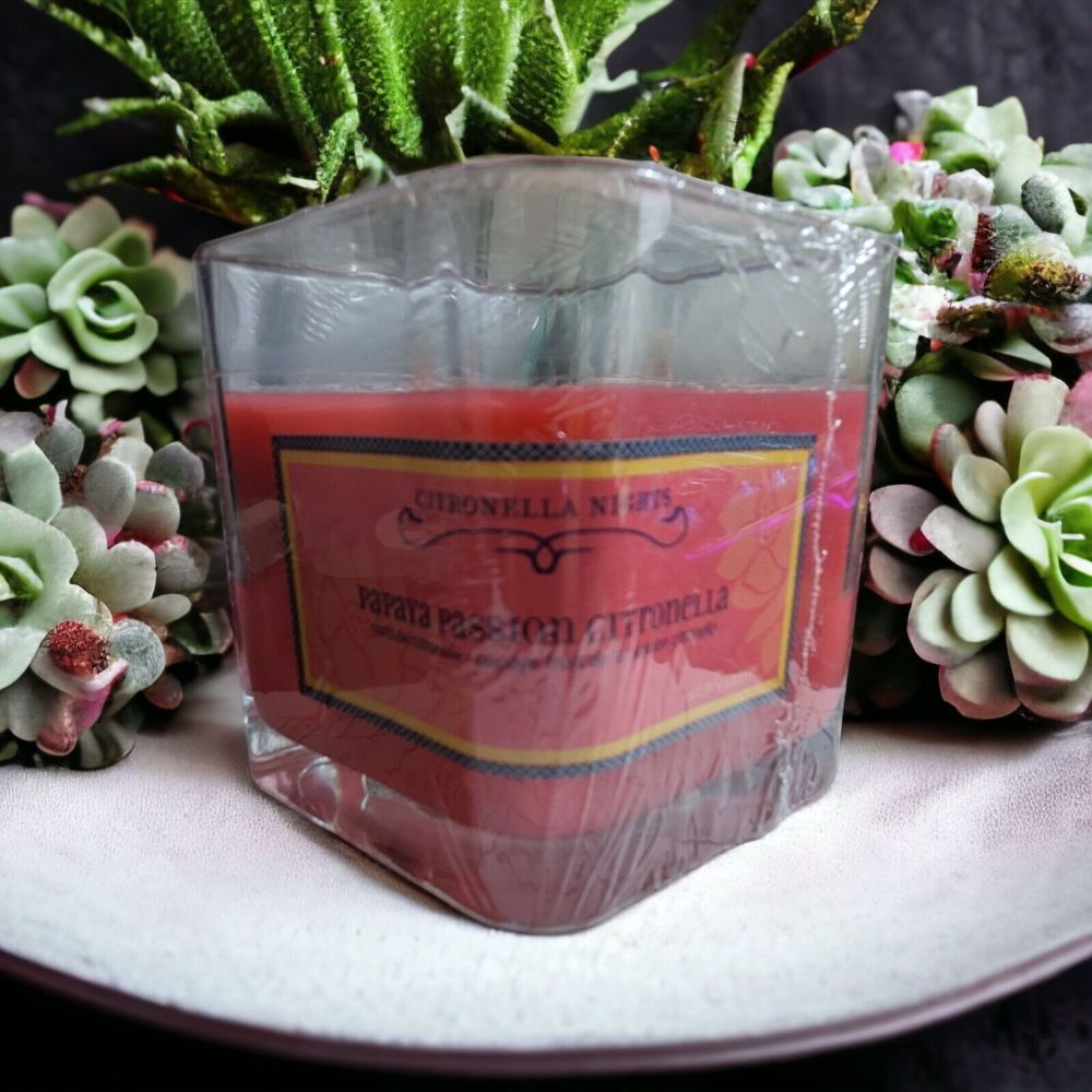 Gold Canyon 14 oz Candle Papaya Passion Citronella  (Old new stock)